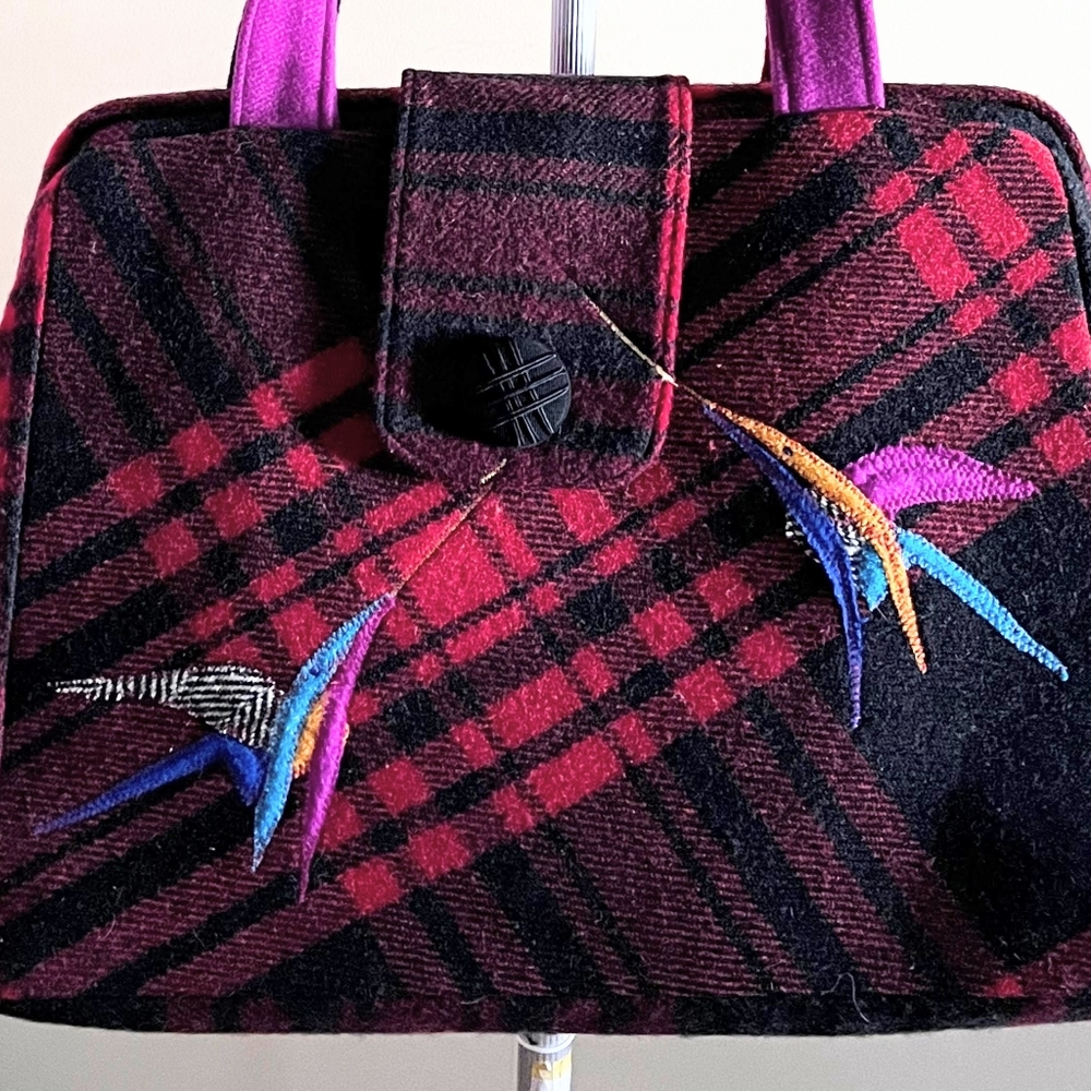 Range of Emotion 100% Handmade Upcycled Wool Rare Bag